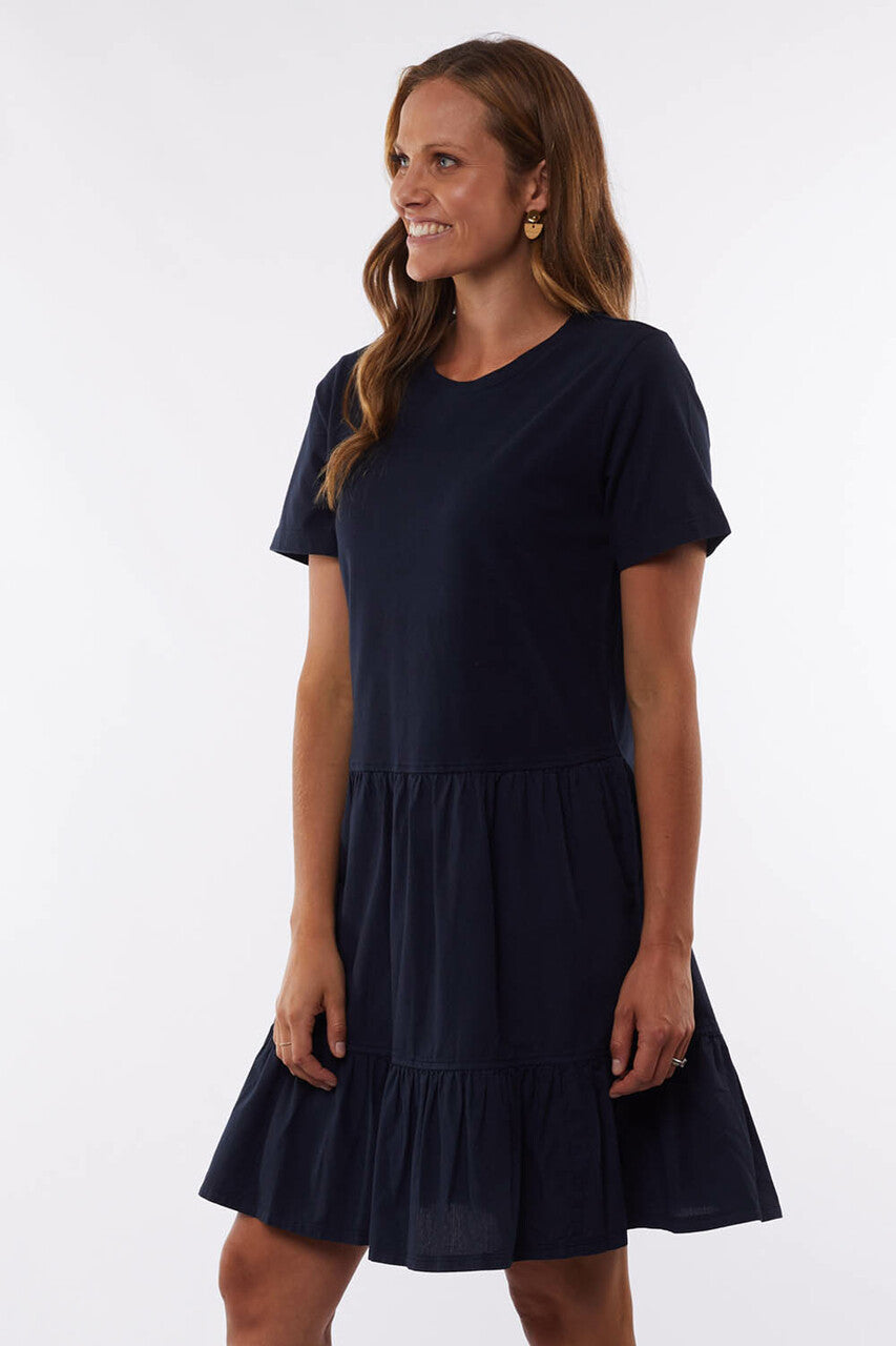 Plus Size Joanna Tee Dress - Navy