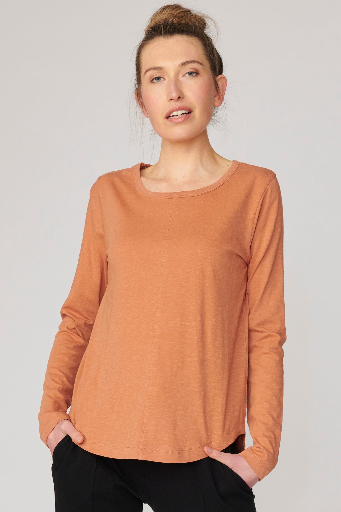 Lulu Organic Clothing New York Long Sleeve Tee - Basic State Australia