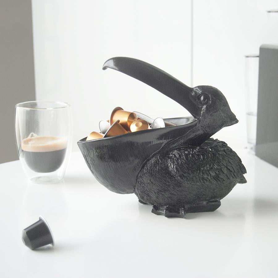 BLACK PETER THE PELICAN BOWL BASIC STATE WHITE MOOSE STOCKIST BLACK PERCY THE PELICAN BOWL STOCKIST BASIC STATE STOCKIST