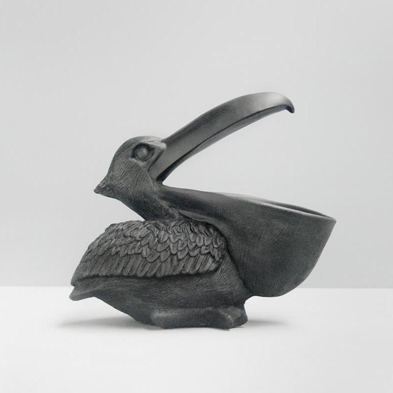 BLACK PETER THE PELICAN BOWL BASIC STATE WHITE MOOSE STOCKIST BLACK PERCY THE PELICAN BOWL STOCKIST BASIC STATE STOCKIST