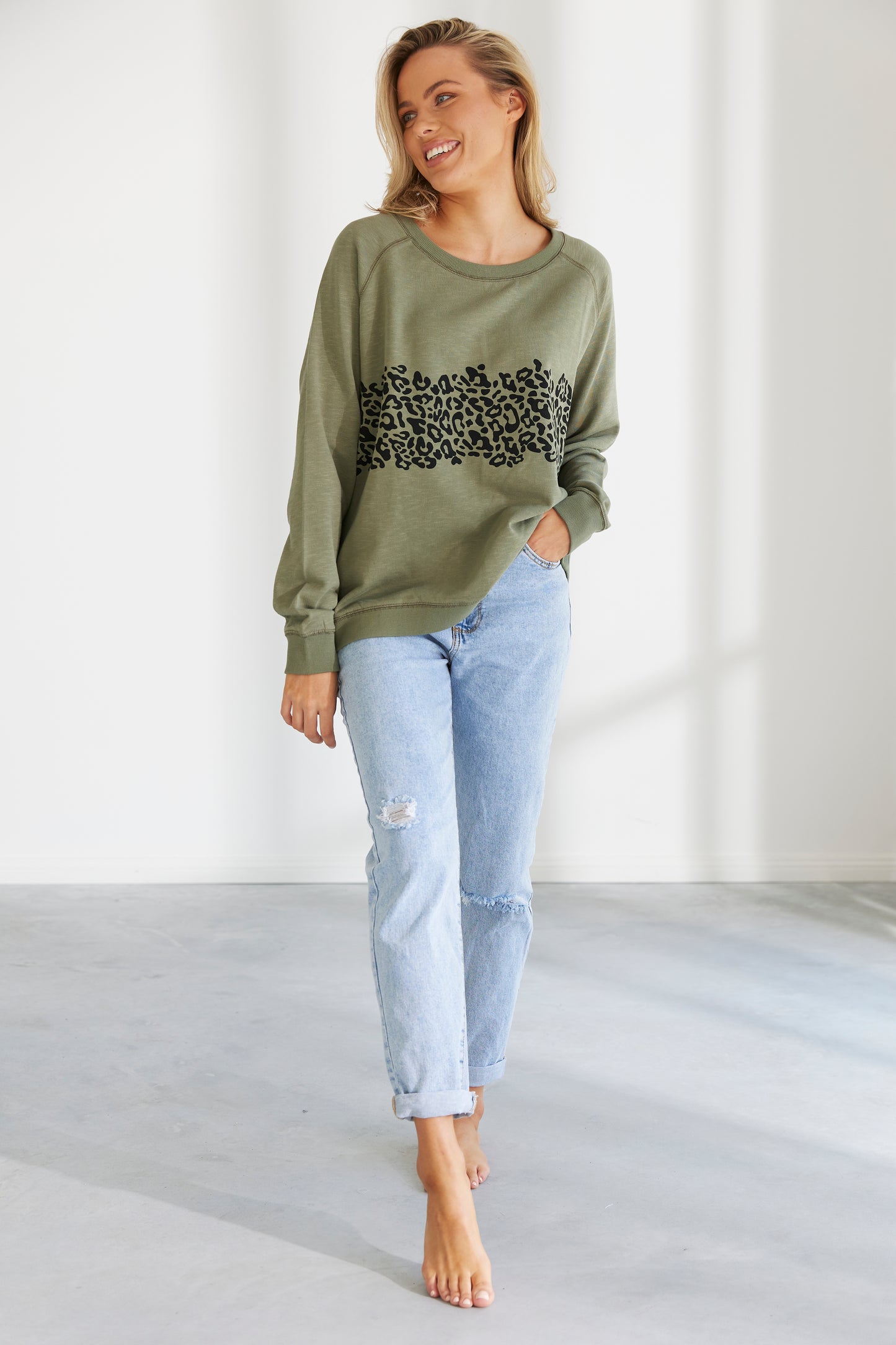 Raven Sweater - Khaki