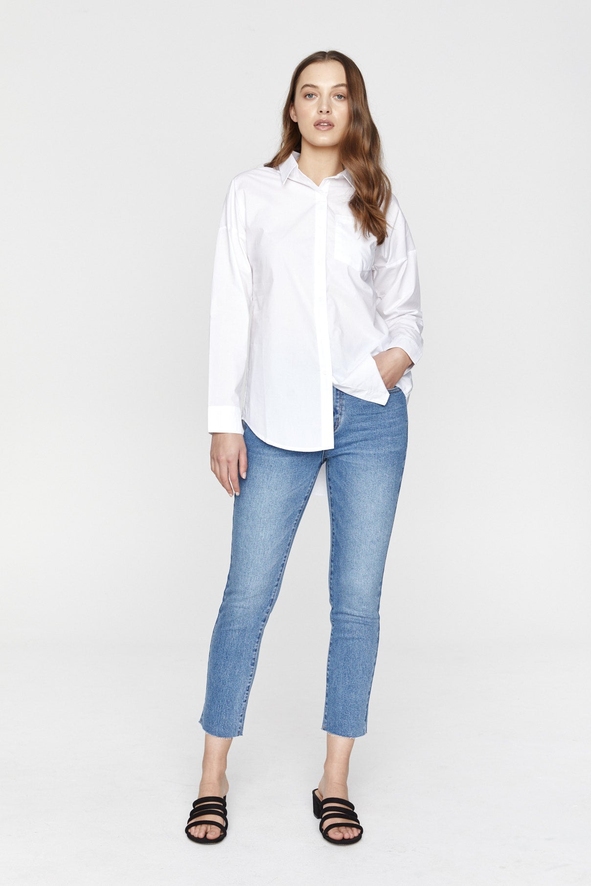 Shop Saint Rose Laguna Shirt, Buy Saint Rose Shirt Online, Saint Rose white button up shirt, Saint Rose Laguna Cotton Shirt, Laguna-White, Saint Rose online Stockists, Saint Rose Melbourne Stockists, Saint rose Sydney Stockists, Saint Rose Brisbane