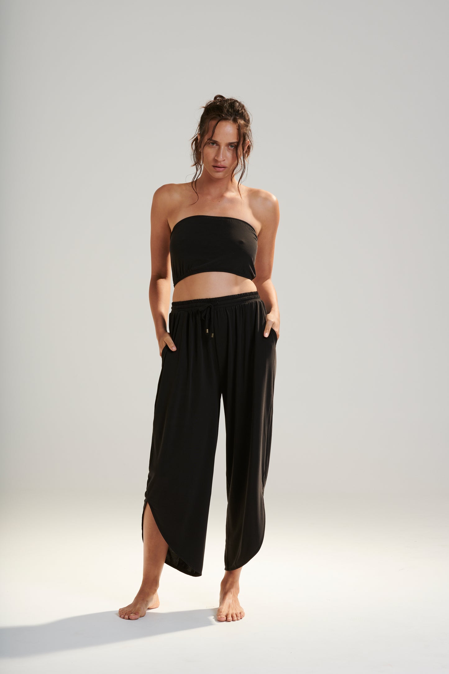 Belu Pants - Black (Plus Size)