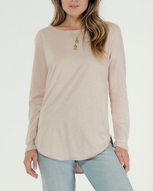 Cle Organic Layla Long Sleeve Tee - Basic State Cle Clothing Australian Stockist Cle Clothing Cle Organic Clothing Australia Cle Organic Layla Long Sleeve Tee - Basic State Cle Clothing Australian Stockist