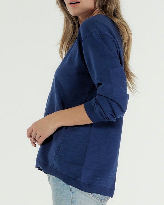 Cle Organic Lucy Sweater Basic State - Cle Organic Clothing Australian Stockist - Basic State