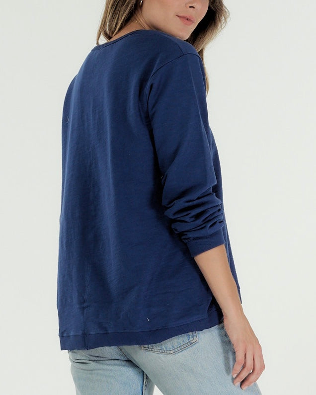 Cle Organic Lucy Sweater Basic State - Cle Organic Clothing Australian Stockist - Basic State