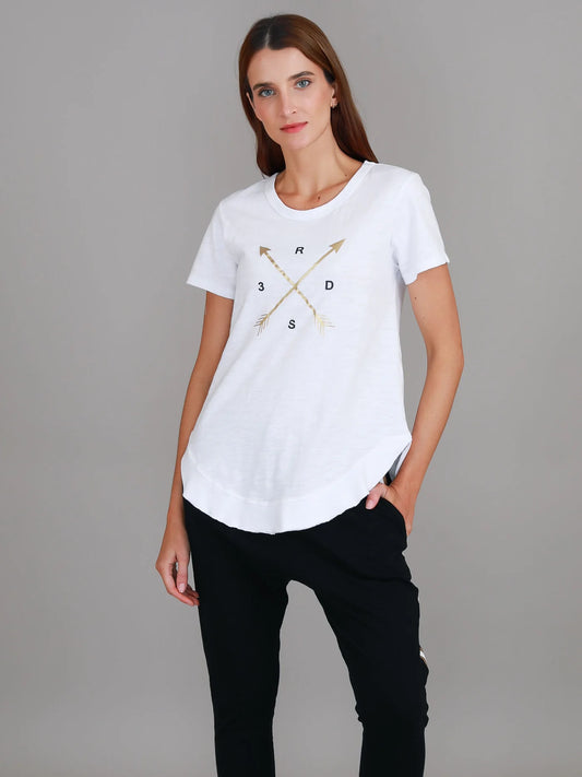 Cooma Arrow Graphic Tshirt (Plus Size)