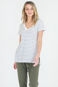 Frankie V Neck Tee