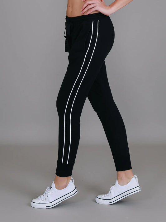 Rowan Stripe Seam Jogger (Plus Size)