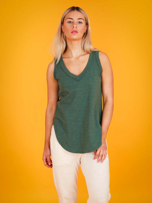 Audrey V Neck Tank Top