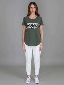 3rd story stockist, 3rd story elwood tee, 3rd story imogen khaki tee