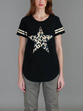 Ava Leopard Star Short Sleeve Tee