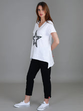 Abbey Star Short Sleeve Tee - White