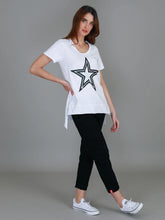 Abbey Star Short Sleeve Tee - White