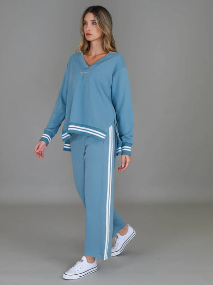 Pammy V Neck 3S Logo Sweater