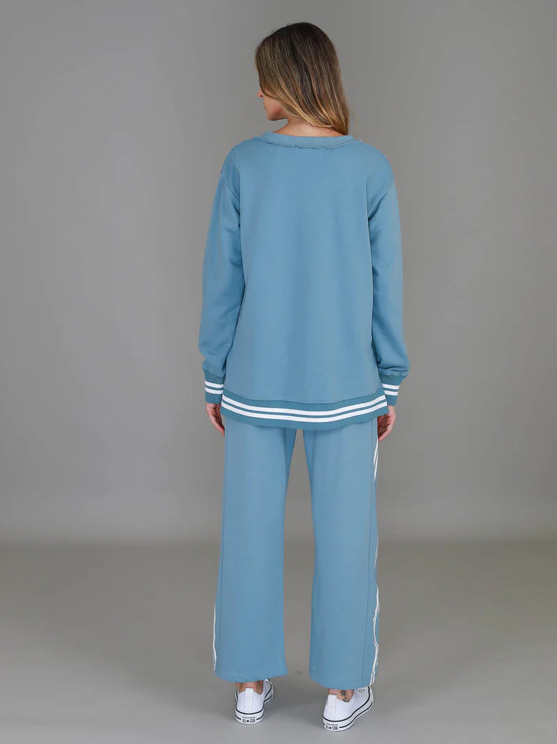 Pammy V Neck 3S Logo Sweater