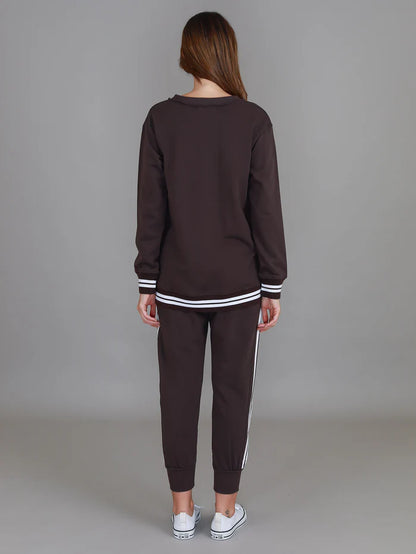 Pammy V Neck 3S Logo Sweater