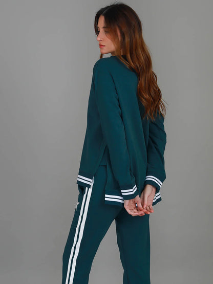 Pammy V Neck 3S Logo Sweater