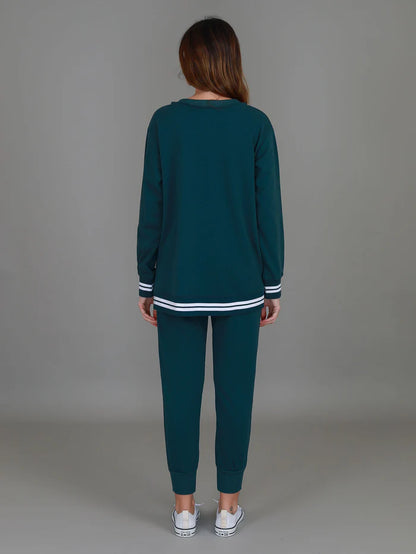 Pammy V Neck 3S Logo Sweater