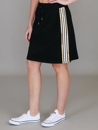 Calla Panel Terry Skirt