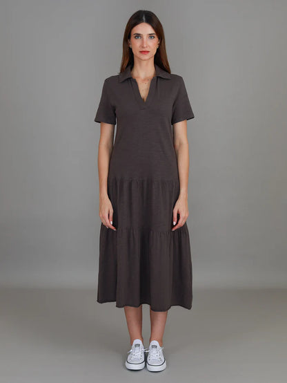 Tricia Polo Shirt Dress (Plus Size)
