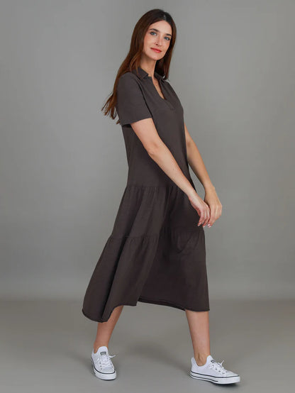 Tricia Polo Shirt Dress (Plus Size)