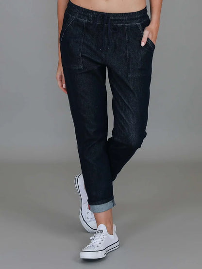Augusta Stretch Denim Jogger Pants