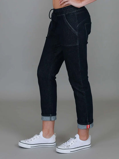 Augusta Stretch Denim Jogger Pants