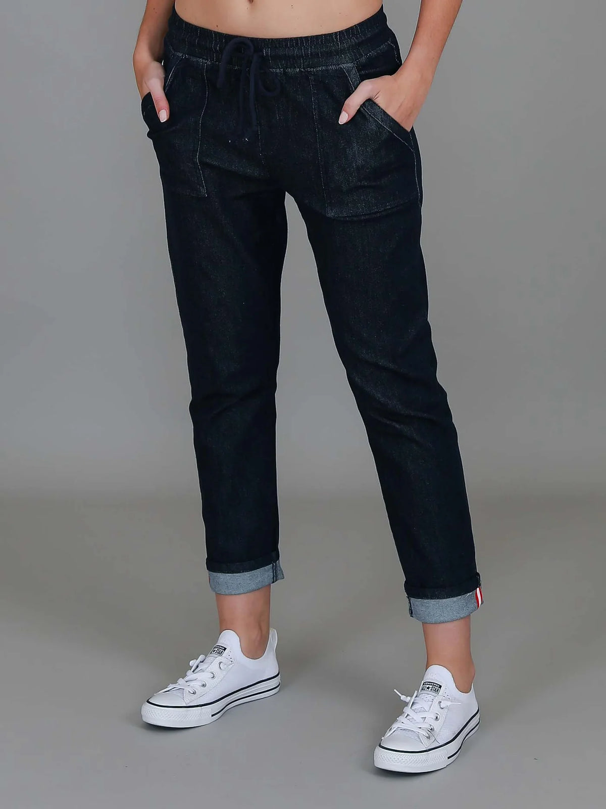 Augusta Stretch Denim Jogger Pants