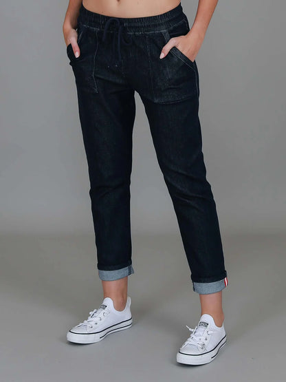 Augusta Stretch Denim Jogger Pants