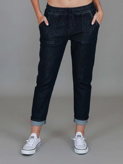 Augusta Stretch Denim Jogger Pants