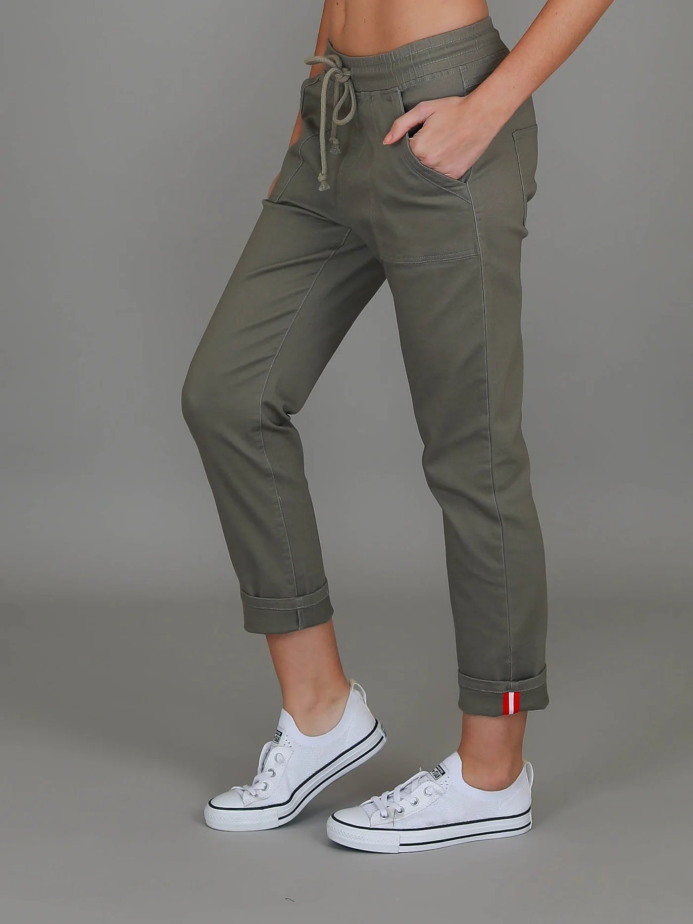 Augusta Stretch Chino Jogger Pants (Plus Size)