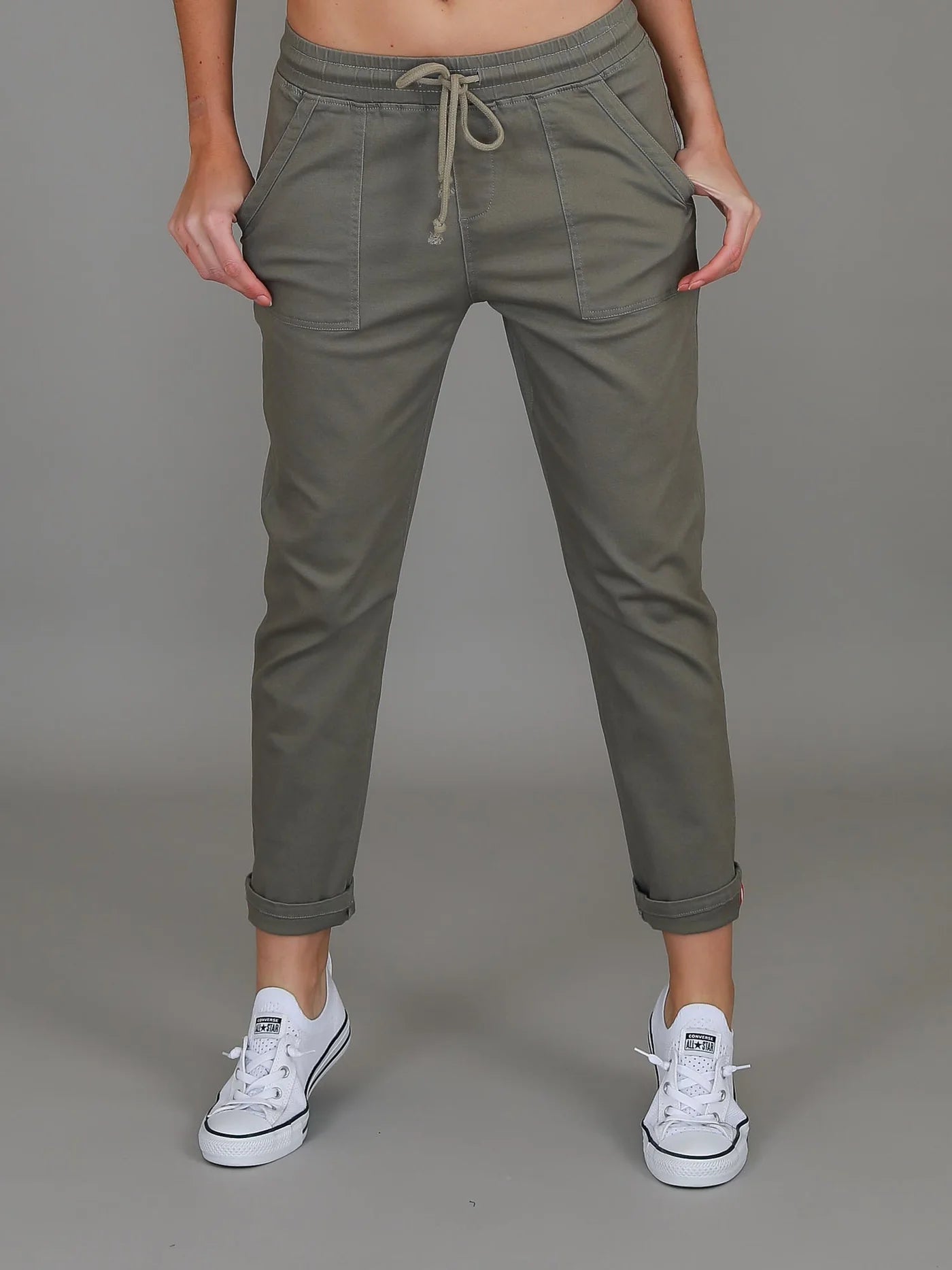 Augusta Stretch Chino Jogger Pants (Plus Size)