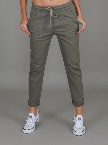 Augusta Stretch Chino Jogger Pants (Plus Size)
