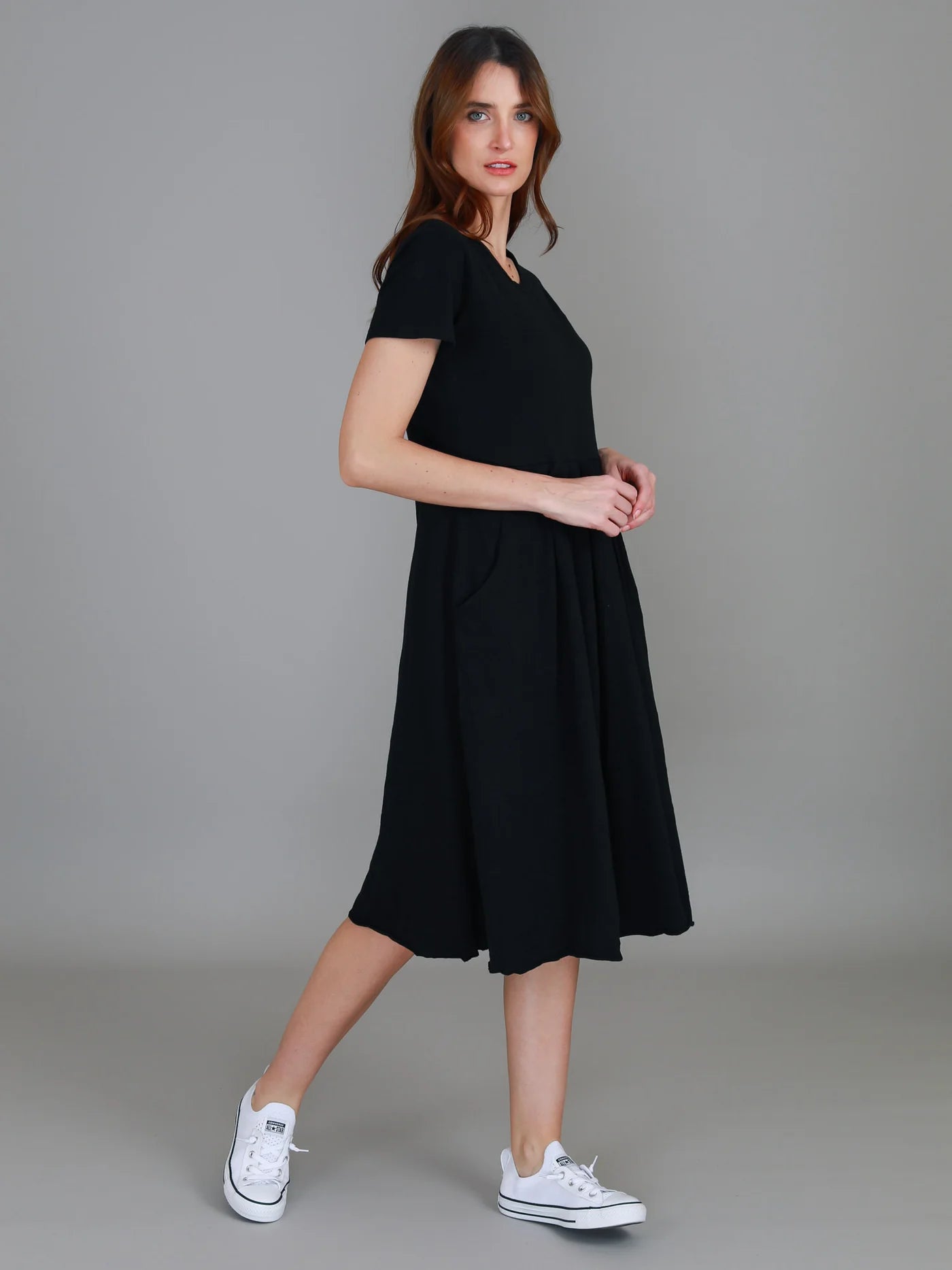 Nala Midi Dress with Pockets
