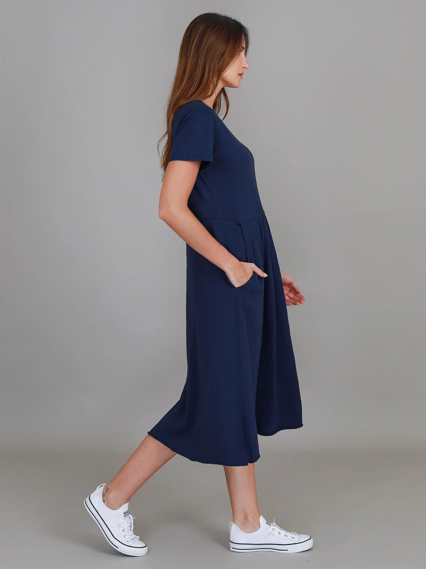 Nala Midi Dress with Pockets