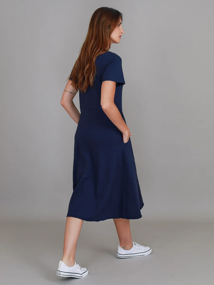 Nala Midi Dress with Pockets