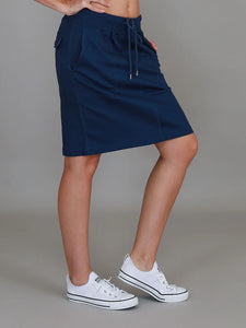 Pisces Drawstring Chino Skirt