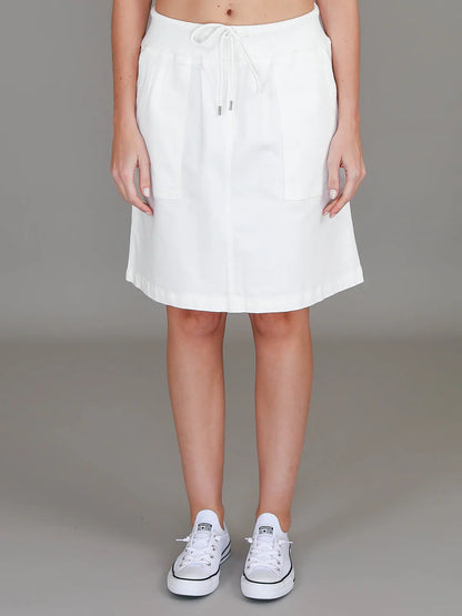 Pisces Drawstring Chino Skirt