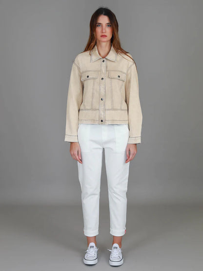 Richmond Chino Jacket - Sand