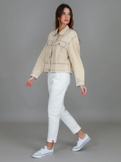 Richmond Chino Jacket - Sand
