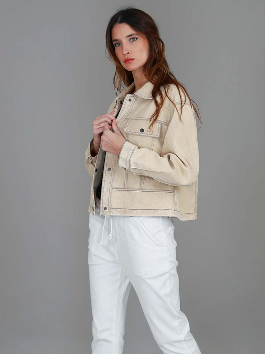 Richmond Chino Jacket - Sand