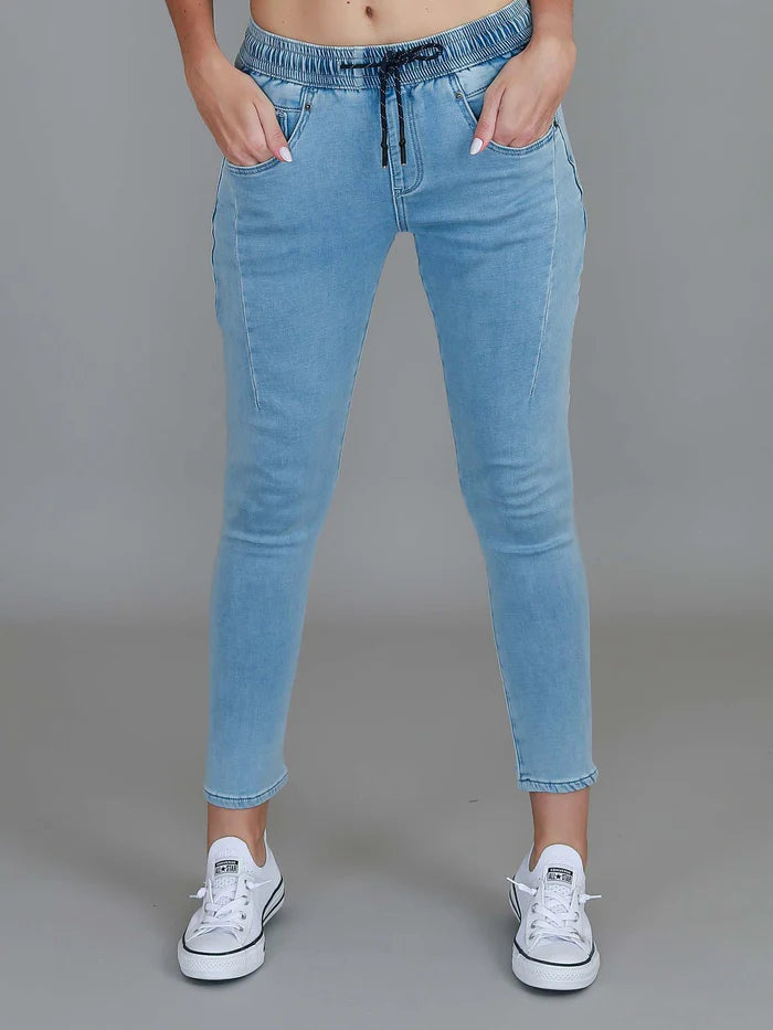 Margot Jogger Drawstring Jeans (Plus Size)
