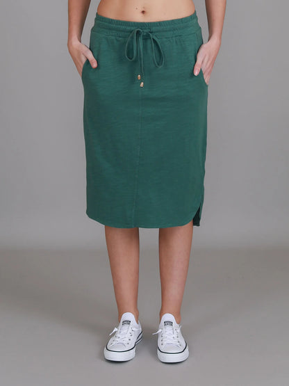 Olivia Drawstring Pencil Skirt