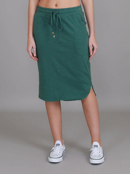 Olivia Drawstring Pencil Skirt