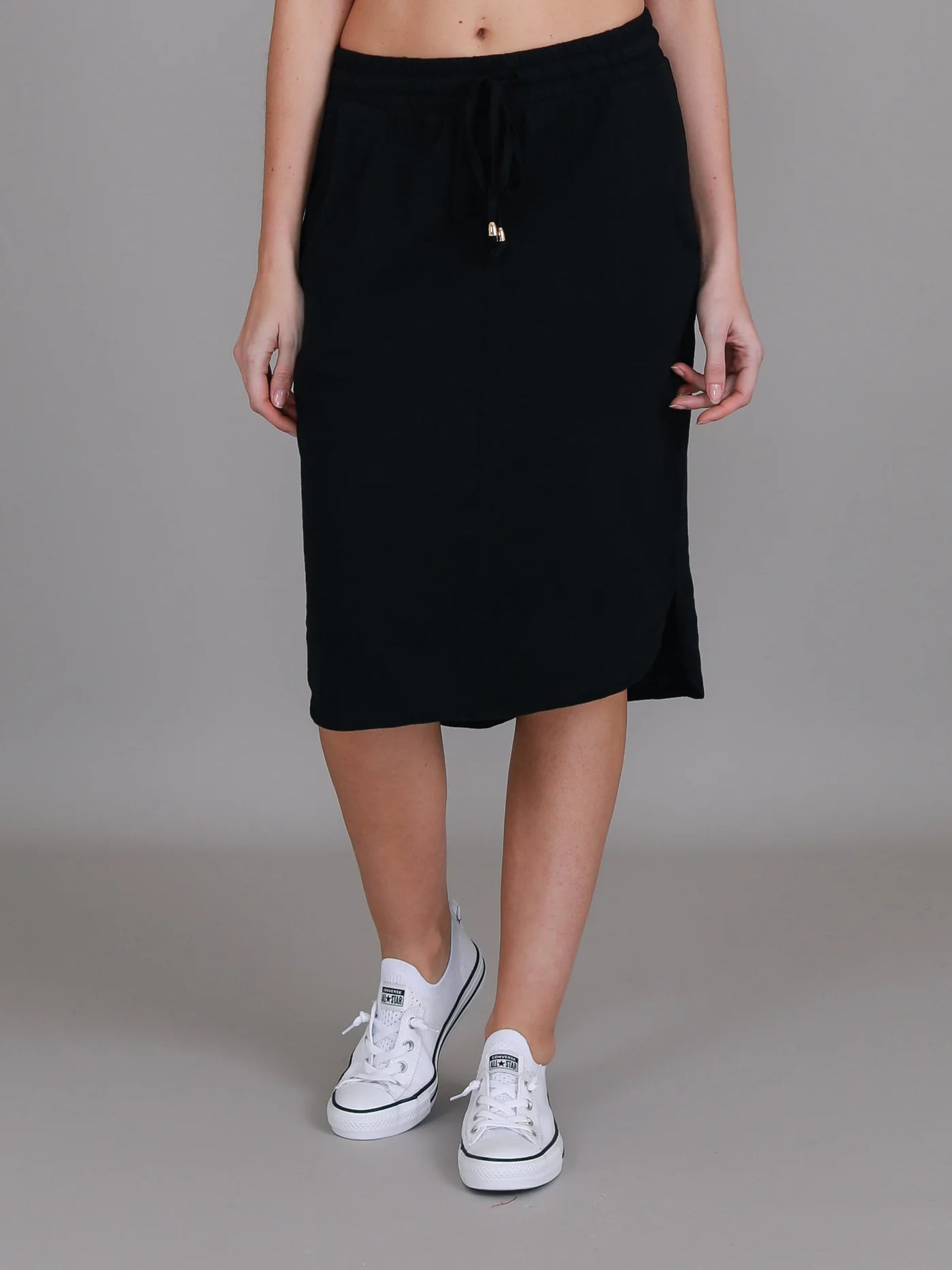 Olivia Drawstring Pencil Skirt