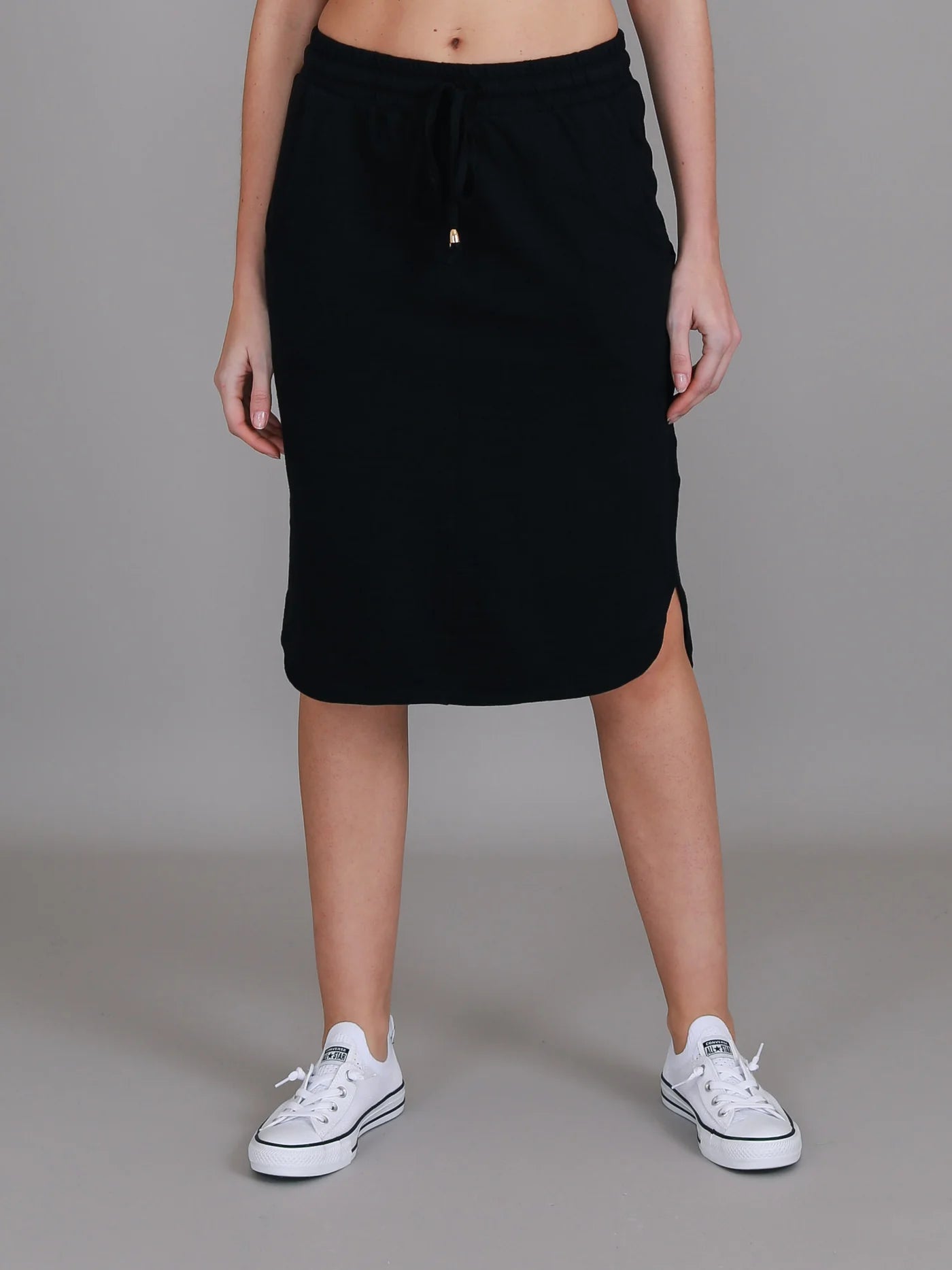 Olivia Drawstring Pencil Skirt