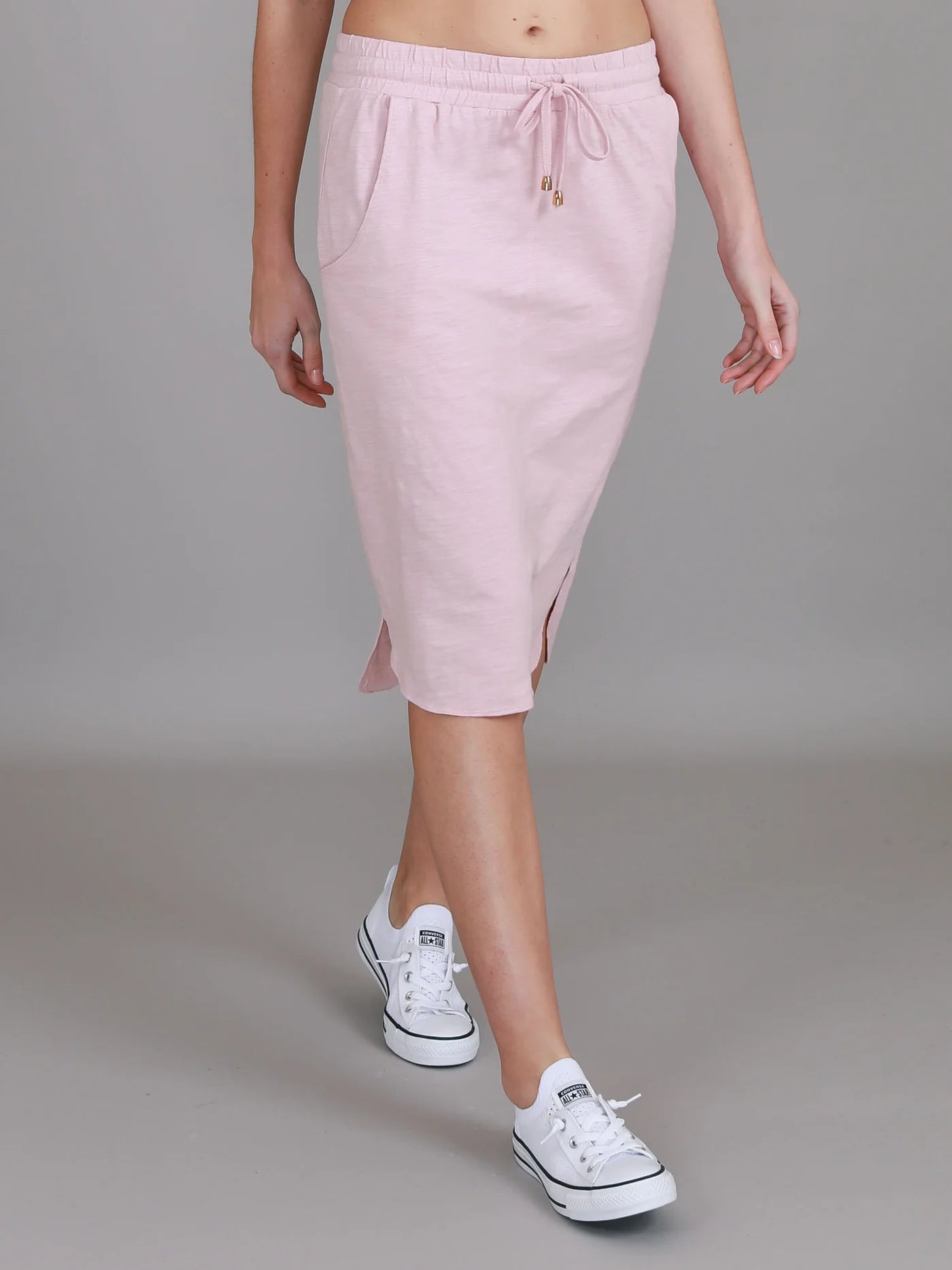 Olivia Drawstring Pencil Skirt