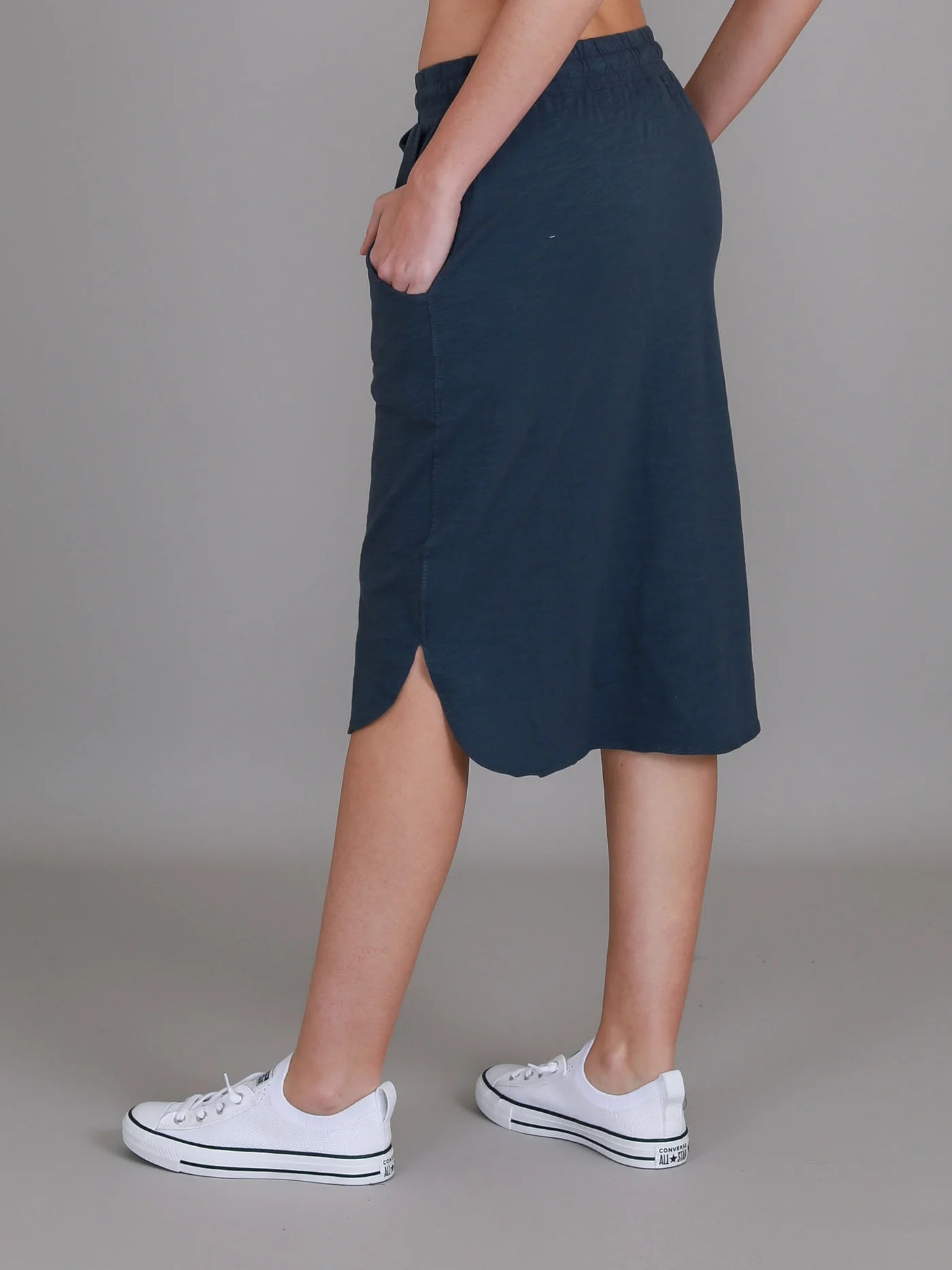 Olivia Drawstring Pencil Skirt