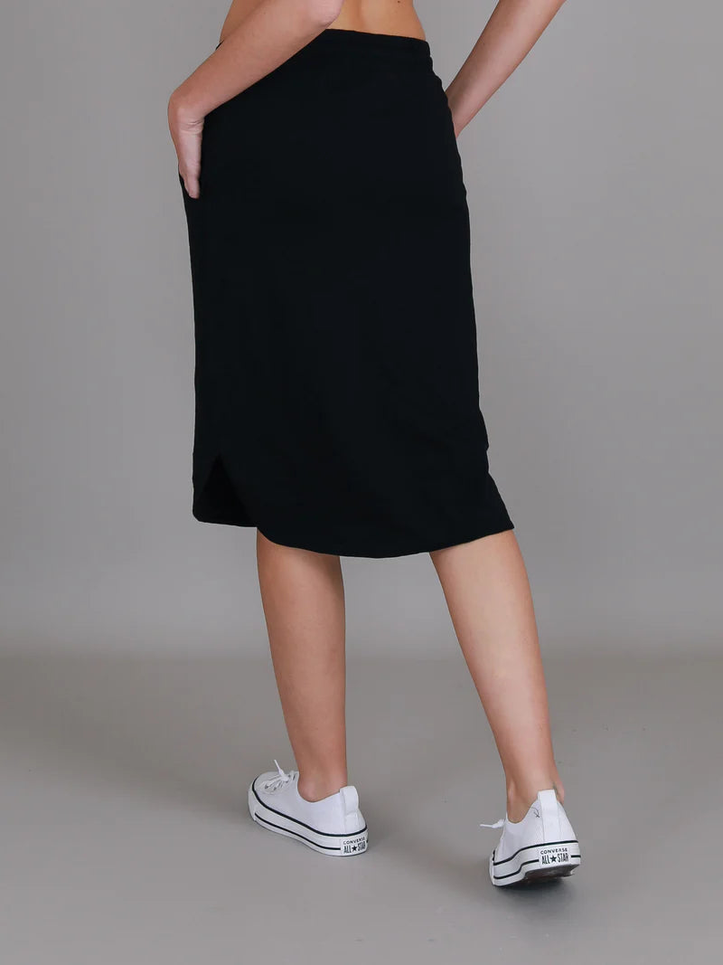 Olivia Drawstring Pencil Skirt